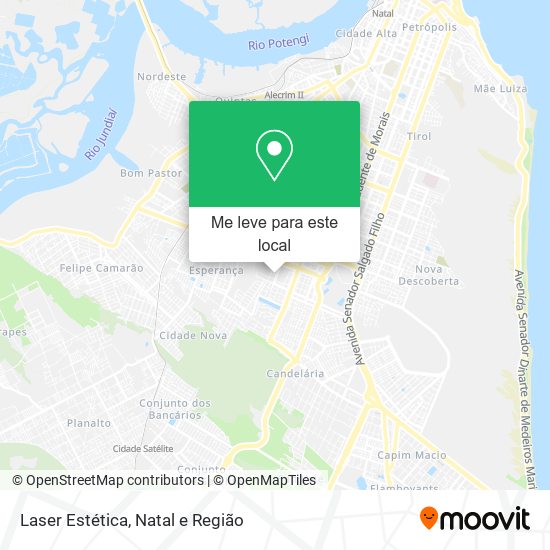 Laser Estética mapa