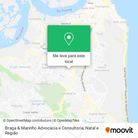 Braga & Marinho Advocacia e Consultoria mapa