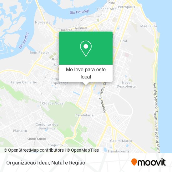 Organizacao Idear mapa