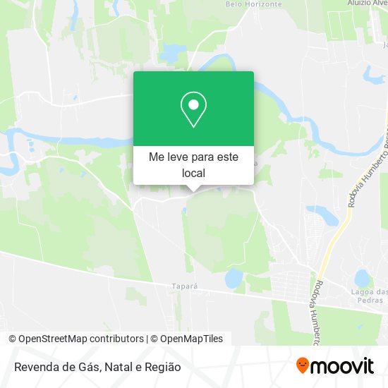 Revenda de Gás mapa