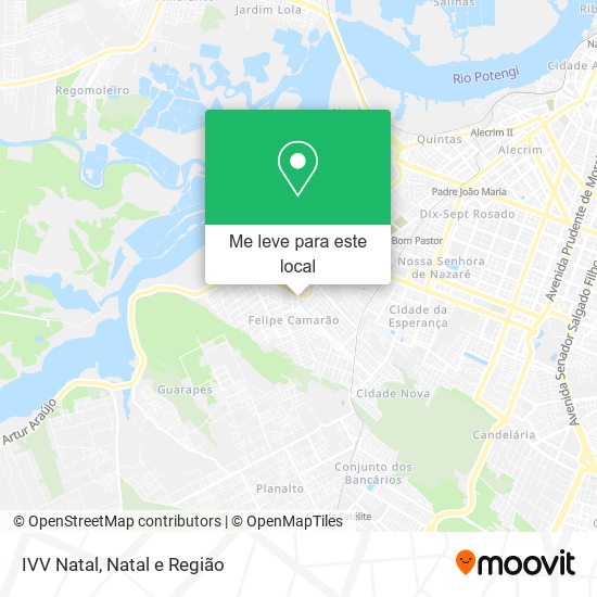 IVV Natal mapa