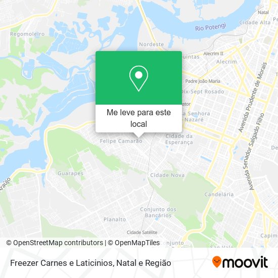 Freezer Carnes e Laticinios mapa