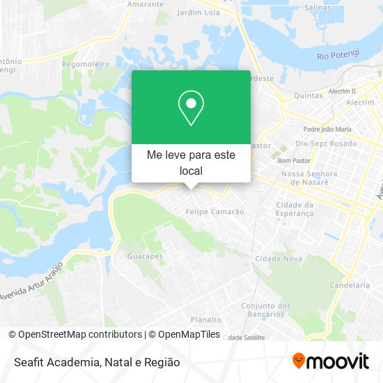 Seafit Academia mapa