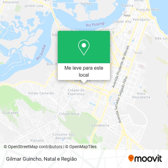 Gilmar Guincho mapa