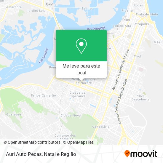 Auri Auto Pecas mapa