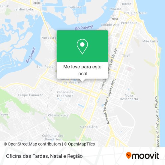 Oficina das Fardas mapa