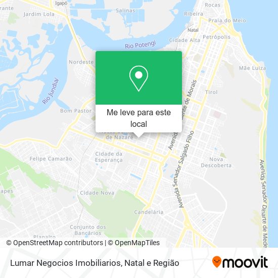Lumar Negocios Imobiliarios mapa