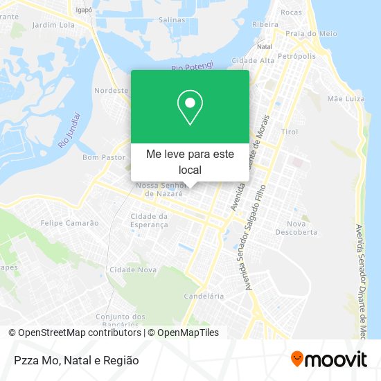 Pzza Mo mapa