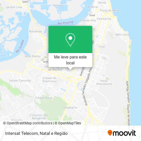 Intersat Telecom mapa