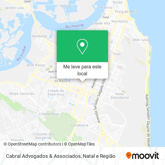 Cabral Advogados & Associados mapa