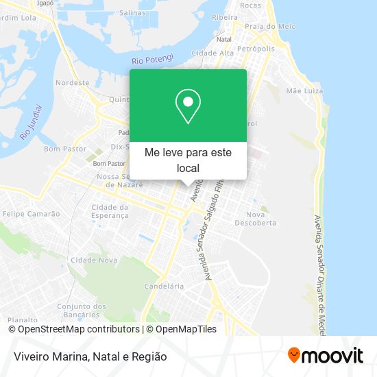 Viveiro Marina mapa