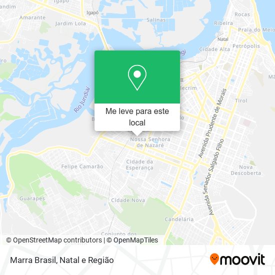 Marra Brasil mapa