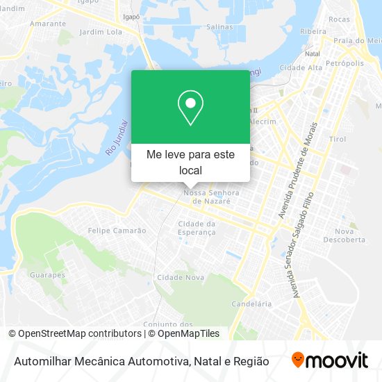 Automilhar Mecânica Automotiva mapa