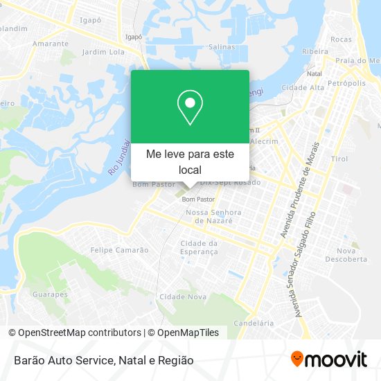 Barão Auto Service mapa