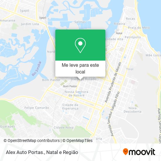 Alex Auto Portas. mapa