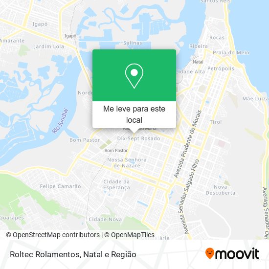 Roltec Rolamentos mapa