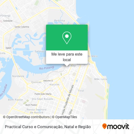 Practical Curso e Comunicação mapa