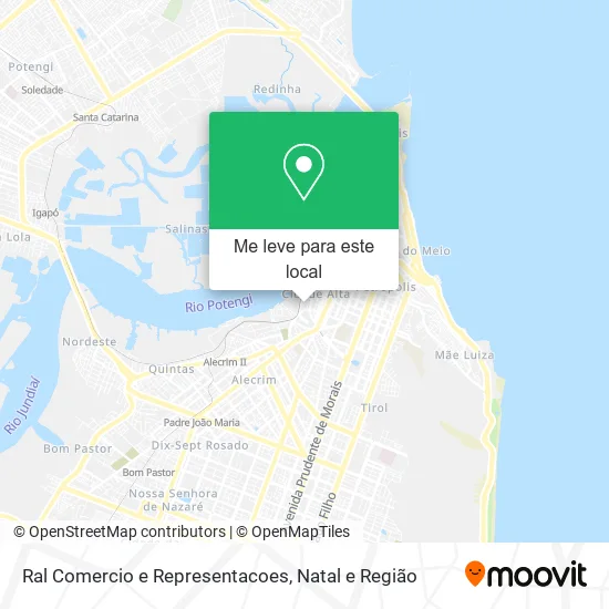 Ral Comercio e Representacoes mapa