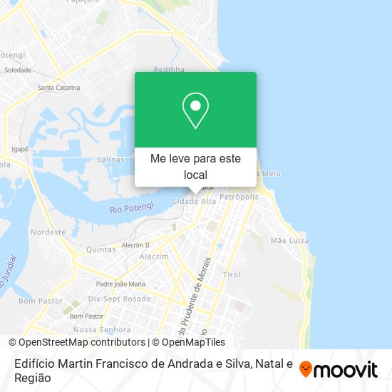 Edifício Martin Francisco de Andrada e Silva mapa