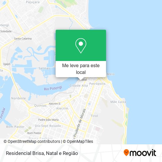 Residencial Brisa mapa