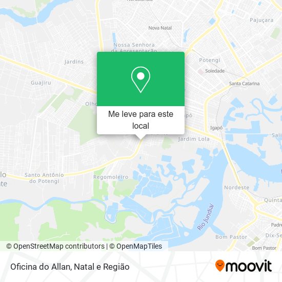 Oficina do Allan mapa