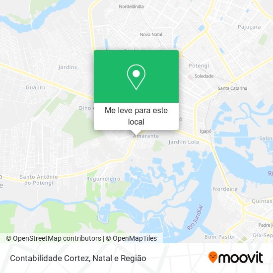 Contabilidade Cortez mapa