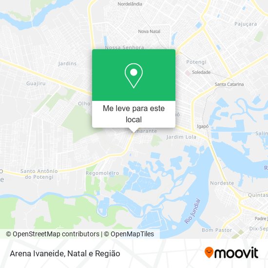 Arena Ivaneide mapa