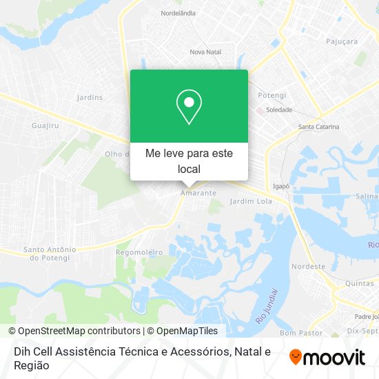Dih Cell Assistência Técnica e Acessórios mapa