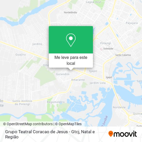 Grupo Teatral Coracao de Jesus - Gtcj mapa