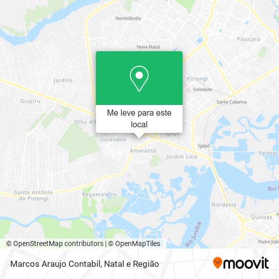 Marcos Araujo Contabil mapa