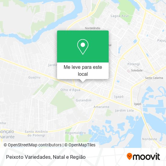 Peixoto Variedades mapa