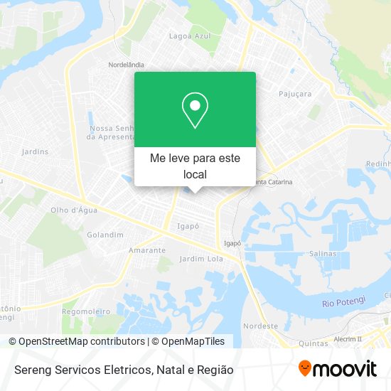 Sereng Servicos Eletricos mapa