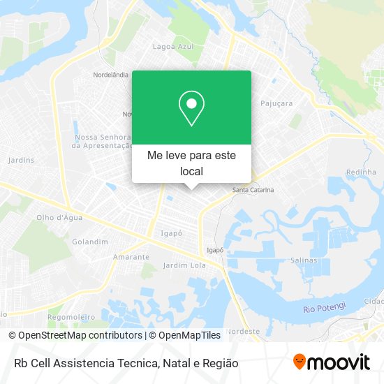 Rb Cell Assistencia Tecnica mapa
