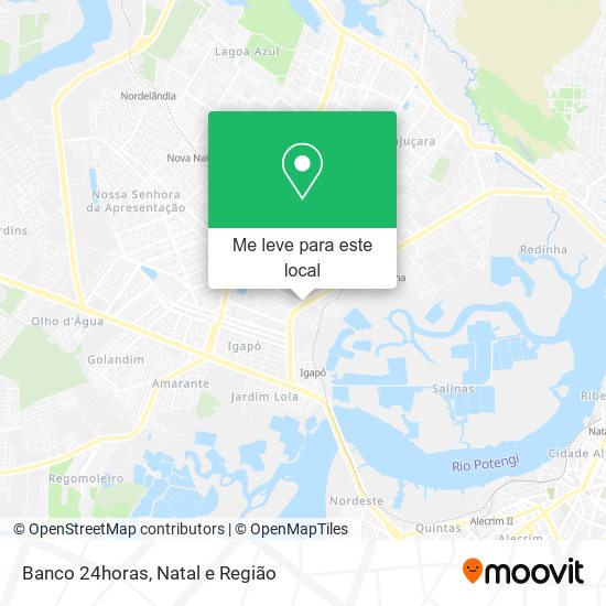 Banco 24horas mapa