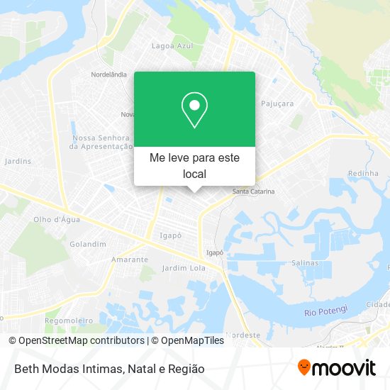 Beth Modas Intimas mapa