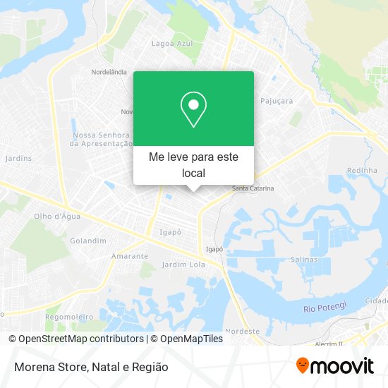 Morena Store mapa