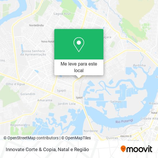 Innovate Corte & Copia mapa