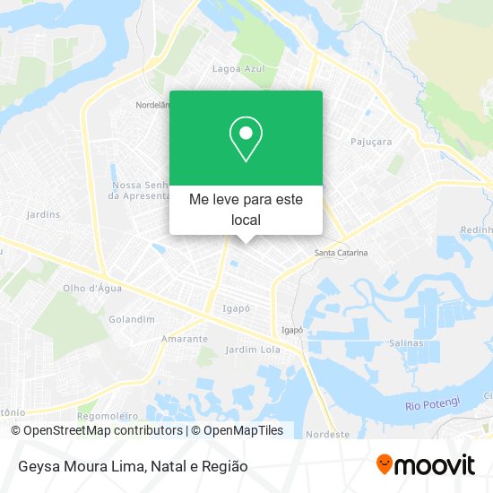 Geysa Moura Lima mapa