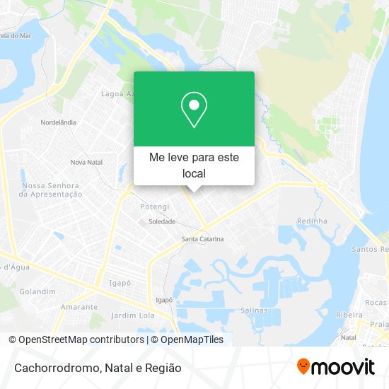 Cachorrodromo mapa