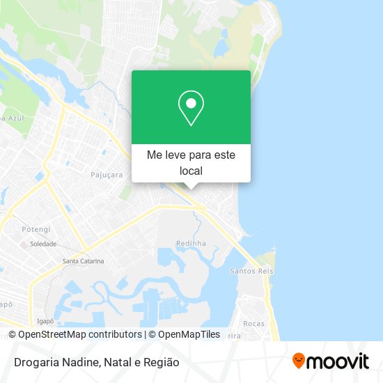 Drogaria Nadine mapa