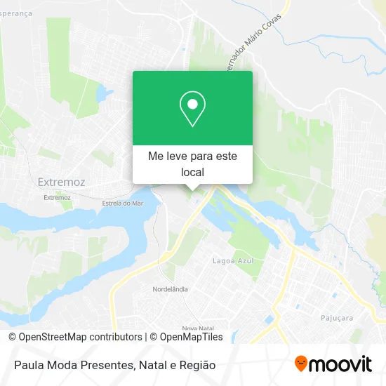 Paula Moda Presentes mapa