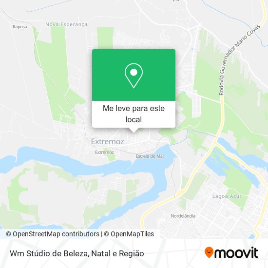 Wm Stúdio de Beleza mapa