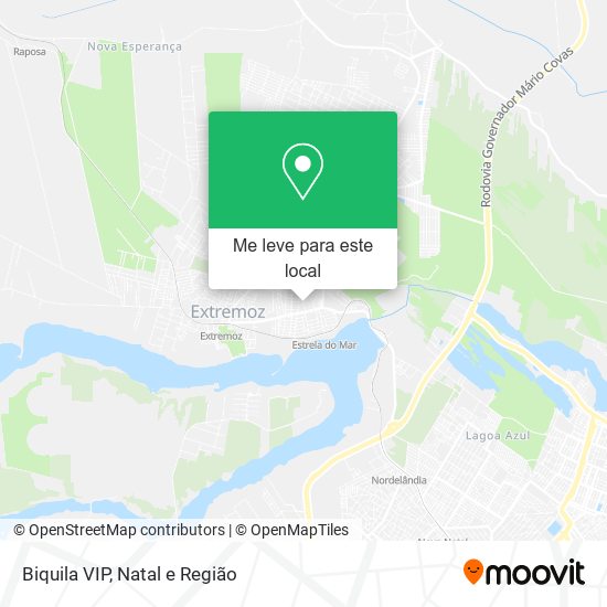 Biquila VIP mapa