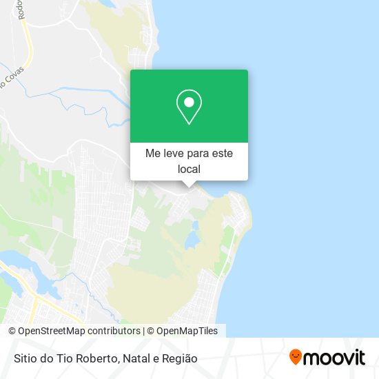 Sitio do Tio Roberto mapa