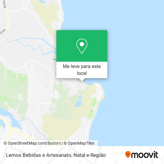 Lemos Bebidas e Artesanato mapa