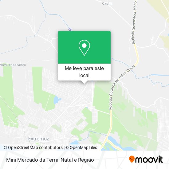 Mini Mercado da Terra mapa
