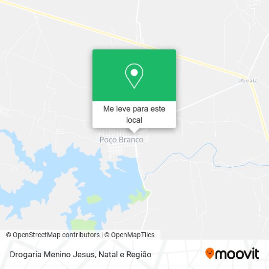 Drogaria Menino Jesus mapa
