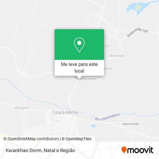 Kwankhao Dorm mapa