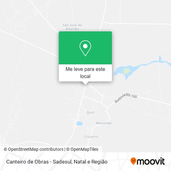 Canteiro de Obras - Sadesul mapa