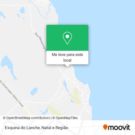 Esquina do Lanche mapa